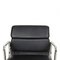 Black Leather and Chrome EA-208 Chair by Charles Eames for Vitra, 2000s 3