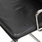 Chaise EA-208 en Cuir Noir et Chrome par Charles Eames pour Vitra, 2000s 4