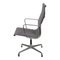 Patinated Grey Fabric EA-109 Chair by Charles Eames for Vitra 3
