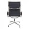 Black Leather EA-109 Chair by Charles Eames for Vitra, 2000s 3