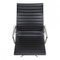 Black Leather EA-109 Chair by Charles Eames for Vitra, 2000s 5