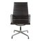 Dark Brown Leather EA-109 Chair by Charles Eames for Vitra, 2000s 1