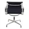 Chaise de Conférence EA-108 en Cuir Noir et Chrome par Charles Eames pour Vitra, 1990s 5