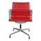 Red Leather EA-108 Chair by Charles Eames for Vitra, 2000s, Image 1