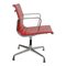 Red Leather EA-108 Chair by Charles Eames for Vitra, 2000s 2