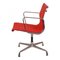 Red Hopsak Fabric EA-108 Chair by Charles Eames for Vitra, Image 3