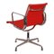 Chaise EA-108 en Tissu Hopsak Rouge par Charles Eames pour Vitra 4