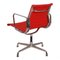 Red Hopsak Fabric EA-108 Chair by Charles Eames for Vitra 4