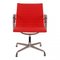 Red Hopsak Fabric EA-108 Chair by Charles Eames for Vitra, Image 2