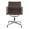 Brown Leather EA-108 Chair by Charles Eames for Vitra, 2000s 1