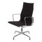Black Hopsak Fabric EA-108 Chair by Charles Eames for Vitra 1