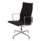 Chaise EA-108 en Tissu Hopsak Noir par Charles Eames pour Vitra 1