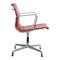 Red Leather EA-108 Chair by Charles Eames for Vitra, 2000s 2