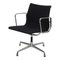 Silla EA 108 de tela Hopsak patinada en negro de Charles Eames para Vitra, Imagen 2