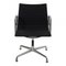 Black Patinated Hopsak Fabric EA 108 Chair by Charles Eames for Vitra 1