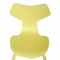 Silla Grand Prix de fresno amarillo de Arne Jacobsen para Fritz Hansen, años 50, Imagen 2