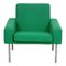 Silla Airport de tela verde de Hans J. Wegner para Getama, Imagen 1