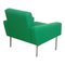 Silla Airport de tela verde de Hans J. Wegner para Getama, Imagen 4