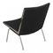 Black Fabric AP-40 Airport Chair by Hans J. Wegner 4