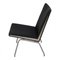 Black Fabric AP-40 Airport Chair by Hans J. Wegner 3