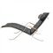 Grasshopper Fk-87 Lounge Chair in Black Leather by Fabricius and Kastholm for Kill International 3