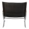 Fauteuil FK-82 en Cuir Noir par Fabricius et Kastholm pour Kill International, 2000s 4