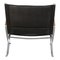 FK-82 Armchair in Black Leather by Fabricius and Kastholm for Kill International, 2000s 4