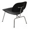 Chaise de Bureau LCM en Frêne Laqué Noir par Charles Eames pour Vitra 5