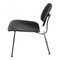 Chaise de Bureau LCM en Frêne Laqué Noir par Charles Eames pour Vitra 4