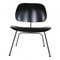 Sedia da scrivania LCM in frassino laccato nero di Charles Eames per Vitra, Immagine 1