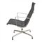 EA-116 Lounge Chair in Black Net by Charles Eames for Vitra, 2000s 2