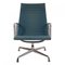 EA-116 Lounge Chair in Green Hopsak Fabric by Charles Eames for Vitra, 1990s 1
