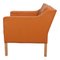 Model 2321 Armchair in Cognac Leather by Børge Mogensen for Fredericia 4