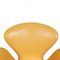 Swan Chair in Yellow Leather by Arne Jacobsen for Fritz Hansen, 2000s 6