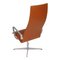 Oxford Desk Chair in Walnut Aniline Leather by Arne Jacobsen 4