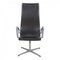 Oxford Desk Chair in Leather by Arne Jacobsen, 2000s 1
