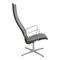 Oxford Desk Chair in Leather by Arne Jacobsen, 2000s 2