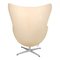Egg chair in pelle Vacona di Arne Jacobsen per Fritz Hansen, Immagine 7