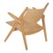 Oak Ch-28 Sawhorse Chair by Hans J. Wegner for Carl Hansen & Søn, Image 4