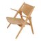 Oak Ch-28 Sawhorse Chair by Hans J. Wegner for Carl Hansen & Søn 1