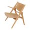 Oak Ch-28 Sawhorse Chair by Hans J. Wegner for Carl Hansen & Søn, Image 1