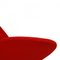 Silla Heart de tela roja de Verner Panton para Vitra, Imagen 6