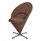 Brown Fabric Cone Chair by Verner Panton for Fritz Hansen, 1920s, Image 2