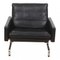 Black Patinated Leather Pk-31 Armchairs by Poul Kjærholm for E. Kold Christensen, Set of 2, Image 1