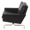 Black Patinated Leather Pk-31 Armchairs by Poul Kjærholm for E. Kold Christensen, Set of 2 3