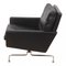 Black Patinated Leather Pk-31 Armchairs by Poul Kjærholm for E. Kold Christensen, Set of 2, Image 3