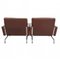 Brown Patinated Leather Pk-31/1 Armchairs by Poul Kjærholm for E. Kold Christensen, 1970s, Set of 2, Image 4