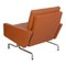 PK-31/1 Armchair in Cognac Aniline Leather by Poul Kjærholm for E. Kold Christensen, 1970s 2