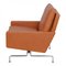 PK-31/1 Armchair in Cognac Aniline Leather by Poul Kjærholm for E. Kold Christensen, 1970s, Image 3