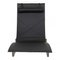 Black Leather Pk-24 Lounge Chair by Poul Kjærholm for Fritz Hansen, 1920s 2